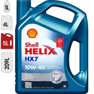 shell helix hx7 10w 40 (5l)