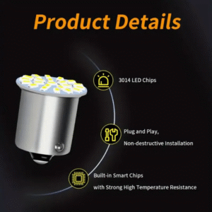 lampe led ba15s p21w blanc (1156 180°)